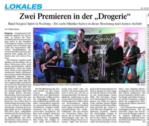 Bericht über Surgical Spirit Live